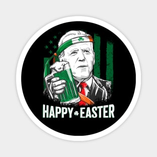 Confused Leprechaun Biden Happy Easter St. Patrick's Day Magnet